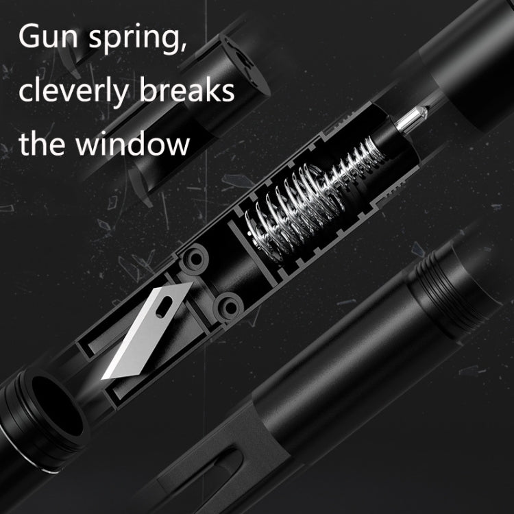 XL91 Car Breakster Escape Emergency Safety Hammer Cutter Multi-Function Mini Window Escape(Darkly Dark) - Emergency Hammer by PMC TechLife | Online Shopping South Africa | PMC TechLife | Buy Now Pay Later Mobicred