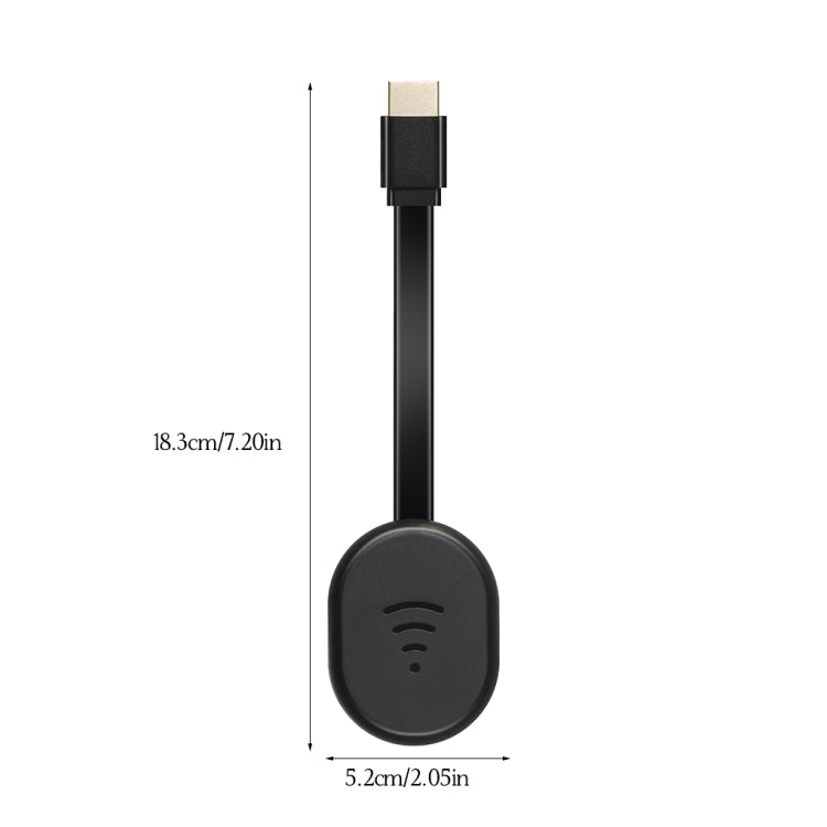 E38 White Wireless WiFi Display Dongle Receiver Airplay Miracast DLNA TV Stick for iPhone, Samsung, and other Smartphones - Wireless Display Dongle by PMC Jewellery | Online Shopping South Africa | PMC Jewellery | Buy Now Pay Later Mobicred