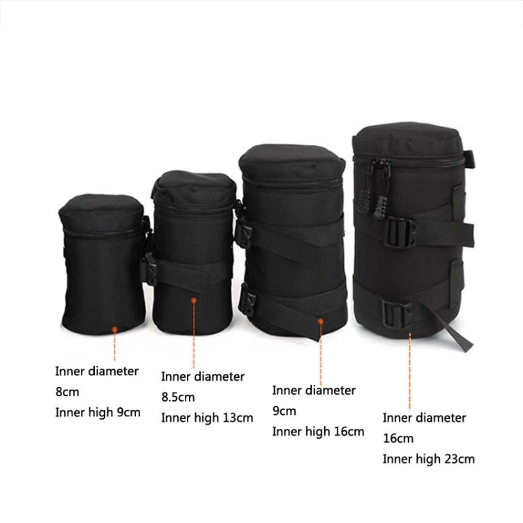 5603 Wear-Resistant Waterproof And Shockproof SLR Camera Lens Bag, Size: L(Black) - Lens Bag by PMC TechLife | Online Shopping South Africa | PMC TechLife | Buy Now Pay Later Mobicred