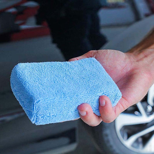 FJDLK-001 Microfiber Car Washing Cleaning Waxing Polishing Sponge Towel Cloth Square Car Care Tools 3cm Thick(12x8x4cm) - Car Washer & Accessories by PMC Jewellery | Online Shopping South Africa | PMC Jewellery | Buy Now Pay Later Mobicred