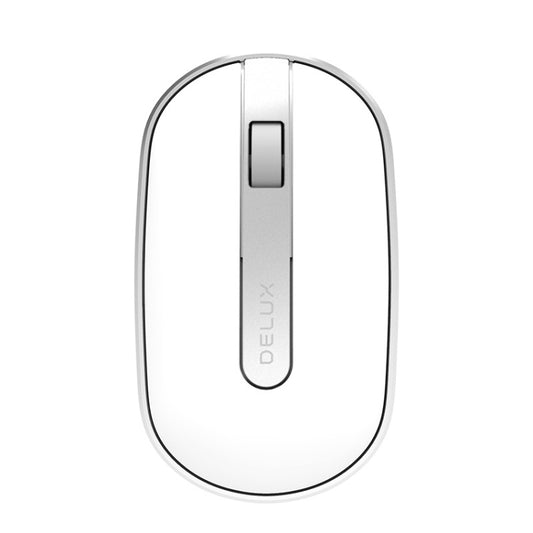 DELUX M326 4 Keys Wireless Silent Mouse Portable Laptop Mouse - Wireless Mice by DELUX | Online Shopping South Africa | PMC Jewellery | Buy Now Pay Later Mobicred