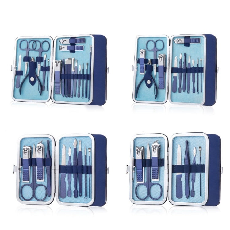 2 Sets 7 In 1 Stainless Steel Nail Clipper Set Nail Art Set Manicure Tools - Nail Clipper by PMC Jewellery | Online Shopping South Africa | PMC Jewellery | Buy Now Pay Later Mobicred