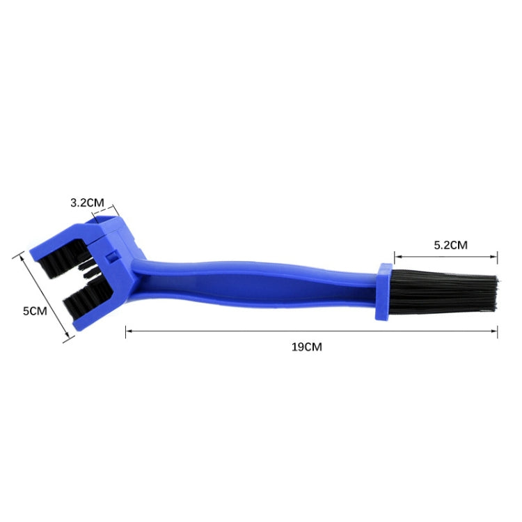 5 PCS BG-7168 Bicycle And Motorcycle Cleaning Brush Three-Sided Chain Brush, Colour: Red - Others by PMc TechLife | Online Shopping South Africa | PMc TechLife | Buy Now Pay Later Mobicred