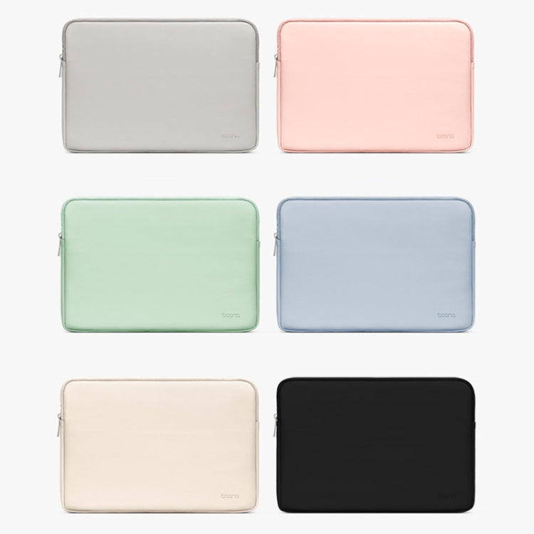 Baona BN-Q004 PU Leather Laptop Bag, Colour: Double-layer Mint Green, Size: 16/17 inch - 15.6 - 17 inch by Baona | Online Shopping South Africa | PMC Jewellery | Buy Now Pay Later Mobicred