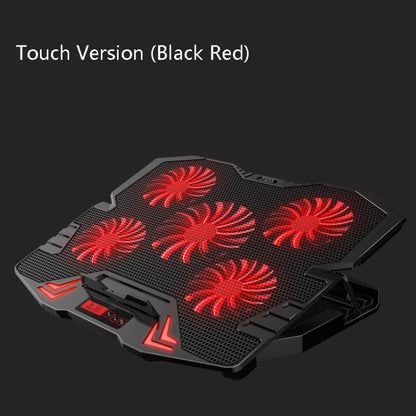 ICE COOREL K5 Laptop Radiator Computer Cooling Bracket, Colour: Touch Version (Black Red) - Cooling Pads by ICE COOREL | Online Shopping South Africa | PMC Jewellery | Buy Now Pay Later Mobicred