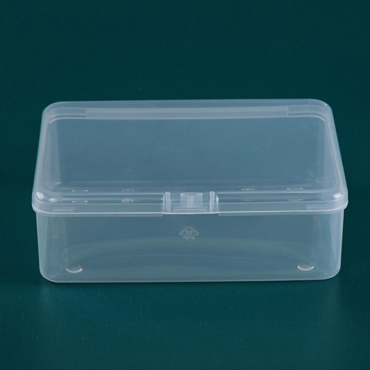 PP Rectangular Transparent Plastic Box Flip Cover Parts Hardware Tool Storage Box - Storage Boxes by PMC TechLife | Online Shopping South Africa | PMC TechLife | Buy Now Pay Later Mobicred