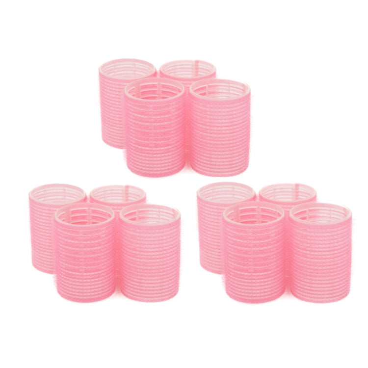 12 PCS/Set Self-Adhesive Curling Iron Hair Core Fluffy Hairdressing Tool���Random Colour Delivery, Specification: 63x24mm - free shipping - PMC TechLife - Order now!