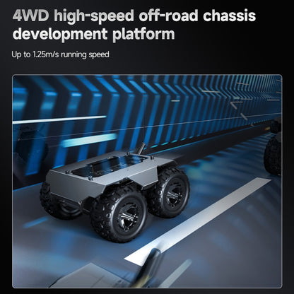 Waveshare WAVE ROVER Flexible Expandable 4WD Mobile Robot Chassis, Onboard ESP32 Module(US Plug) - Robotics Accessories by Waveshare | Online Shopping South Africa | PMC Jewellery | Buy Now Pay Later Mobicred