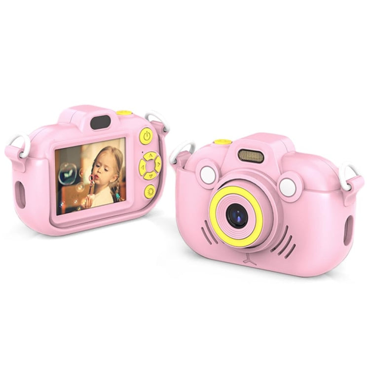 DC502 2.4-Inch 16X Zoom 2.7K Video Recording Children Digital Camera, Color: Pink No Card(UK Plug) - Children Cameras by PMC Jewellery | Online Shopping South Africa | PMC Jewellery | Buy Now Pay Later Mobicred