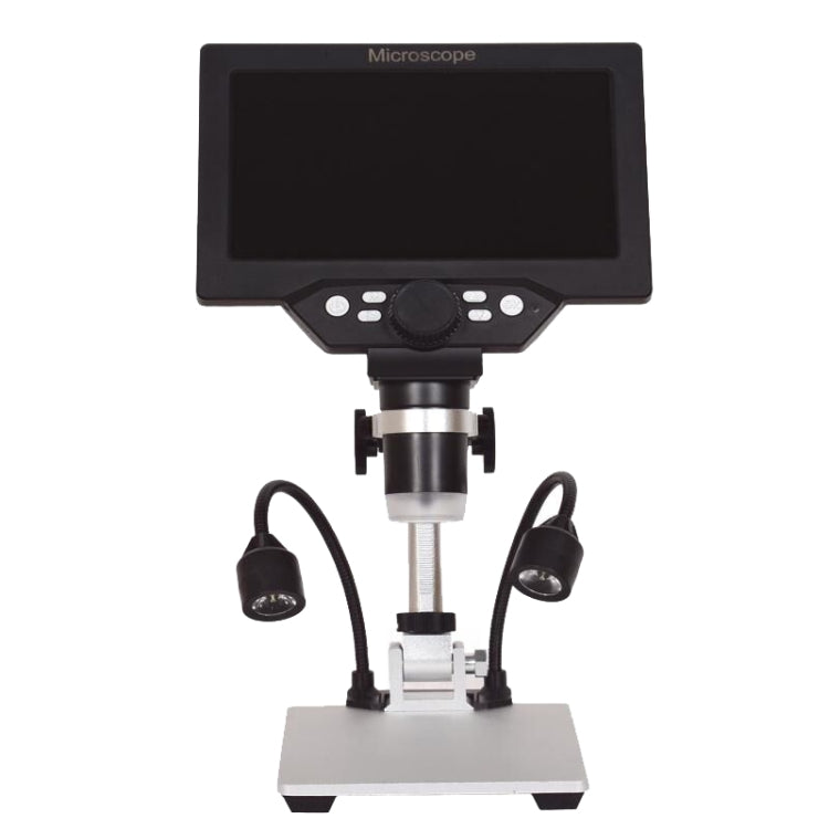 G1200D 7 Inch LCD Screen 1200X Portable Electronic Digital Desktop Stand Microscope(EU Plug With Battery) - free shipping - PMC TechLife - Order now!