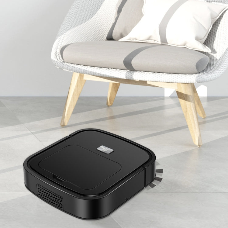 3 in 1 Smart USB Charging Sweeping Machine, Specification: Cool Black - Robot Vacuum Cleaner by PMC TechLife | Online Shopping South Africa | PMC TechLife | Buy Now Pay Later Mobicred