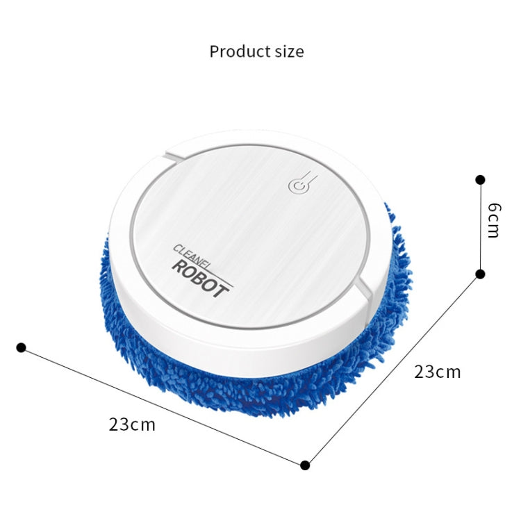 K333 Fully Automatic Dry Wet Two-Purpose Smart Sweeping Machine(Elegant White) - Robot Vacuum Cleaner by PMC TechLife | Online Shopping South Africa | PMC TechLife