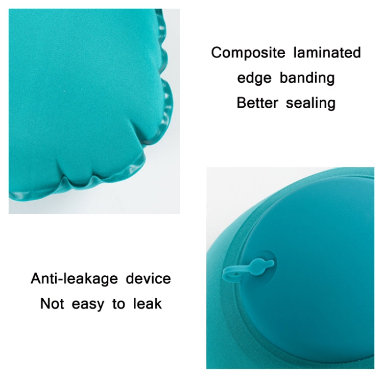 Travel Inflatable Press U-Shaped Neck Guard Pillow, Colour: Milk Silk U018-2���Gray��� - Cushions & Pillows by PMC TechLife | Online Shopping South Africa | PMC TechLife | Buy Now Pay Later Mobicred