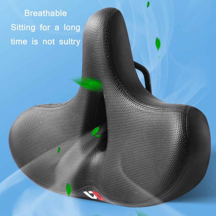 WEST BIKING Bicycle Big Butt Shock Absorption Soft Saddle(Hollow With Windshield) - free shipping - PMc TechLife - Order now!