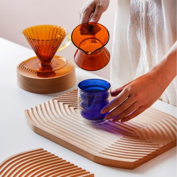 Large Elliptical  Wooden Tray Photography Shooting Props - Wooden Props by PMC TechLife | Online Shopping South Africa | PMC TechLife | Buy Now Pay Later Mobicred