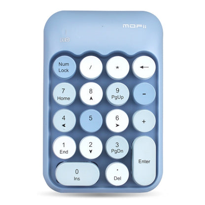 MOFii X910 2.4G 18 Keys 1600 DPI Wireless Numeric  Keypad(Blue) - Wireless Keyboard by MOFii | Online Shopping South Africa | PMC Jewellery | Buy Now Pay Later Mobicred