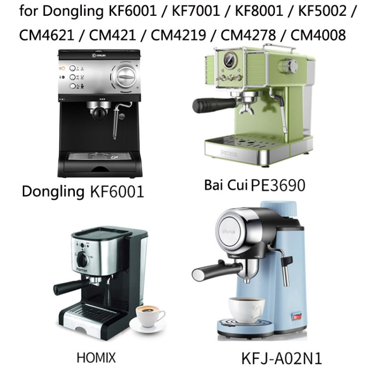 DL-1 Zinc Alloy Coffee Maker Bottomless Handle For Dongling, Style: Black Rosewood - free shipping - PMC TechLife - Order now!
