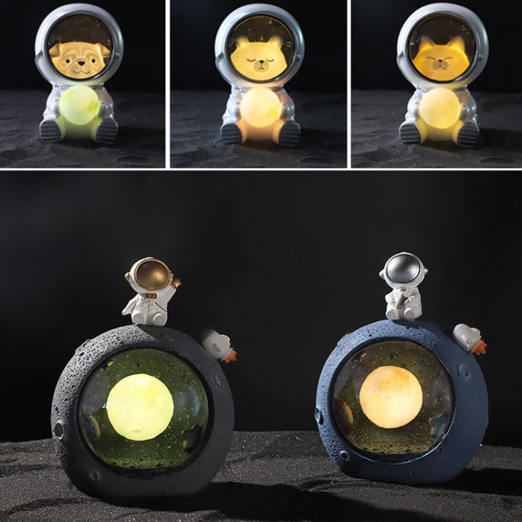 W1153 Resin Planet Night Light Home Decorations, Style: Silver Star - Night Lights by PMC TechLife | Online Shopping South Africa | PMC TechLife | Buy Now Pay Later Mobicred