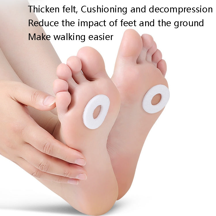 Felt Chicken Eye Stick Foot Pain and Anti-wear Patch(Oval) - free shipping - PMC TechLife - Order now!