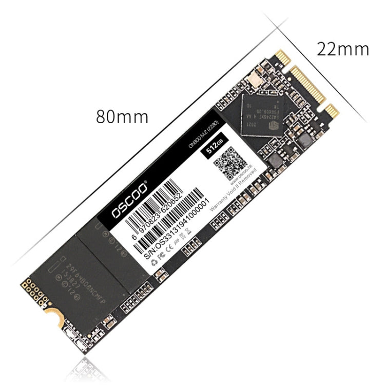 OSCOO ON800 M2 2280 Laptop Desktop Solid State Drive, Capacity: 128GB - Solid State Drives by OSCOO | Online Shopping South Africa | PMC Jewellery | Buy Now Pay Later Mobicred