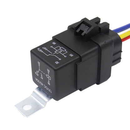 1040 5 Pin Waterproof Integrated Automotive Relay With Bracket, Rated voltage: 24V - Relays by PMC Jewellery | Online Shopping South Africa | PMC Jewellery | Buy Now Pay Later Mobicred