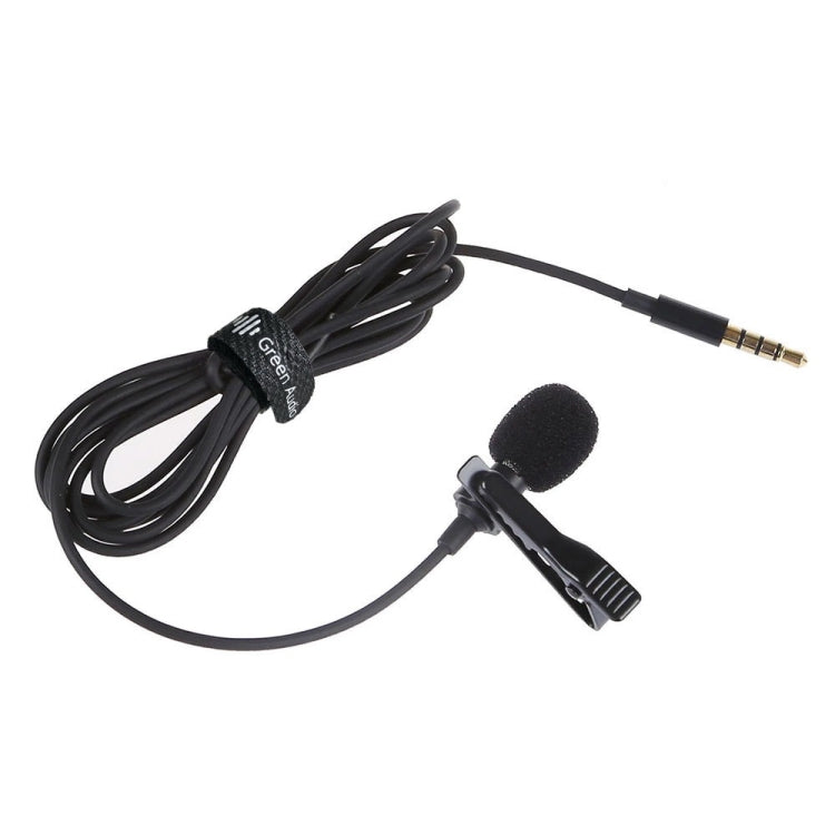 GAM-140 Mobile Phone Recording Collar Microphone(Black) - Microphone by PMC Jewellery | Online Shopping South Africa | PMC Jewellery