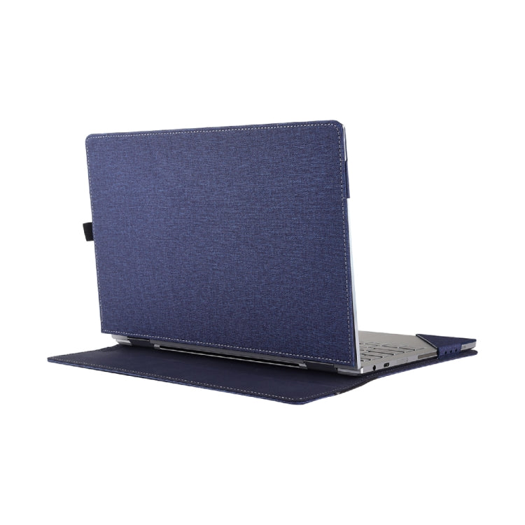 Multifunctional PU Leather Laptop Case With Stand Function, Color: 13.3 inch Blue - 13.3 inch by PMC Jewellery | Online Shopping South Africa | PMC Jewellery | Buy Now Pay Later Mobicred