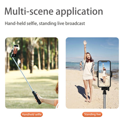 CYKE Folding Telescopic Mobile Phone Broadcast Stand Tripod, Specification: A31-1.6m (Without Light) - Stand by CYKE | Online Shopping South Africa | PMC Jewellery | Buy Now Pay Later Mobicred