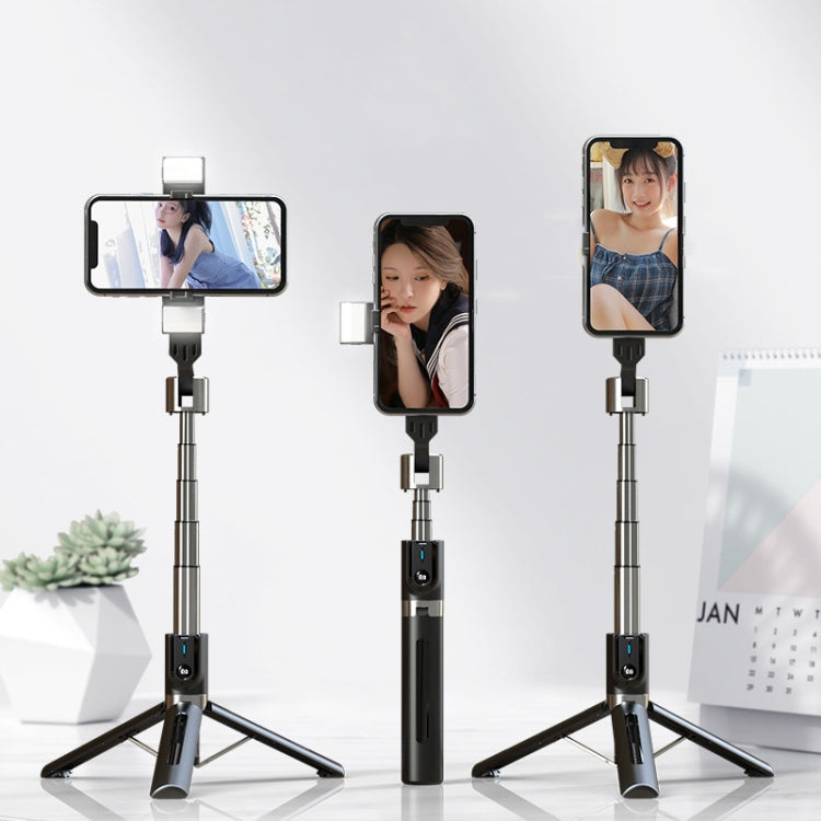 Mobile Phone Tripod Bluetooth Remote Control Live Selfie Stick, Specification: P96D2 Double Light - Selfie Sticks by PMC TechLife | Online Shopping South Africa | PMC TechLife | Buy Now Pay Later Mobicred