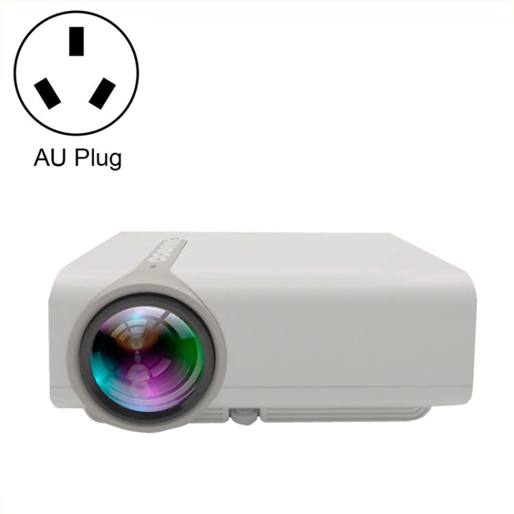 YG530 Home LED Small HD 1080P Projector, Specification: AU Plug(White) - LED Projector by PMC Jewellery | Online Shopping South Africa | PMC Jewellery | Buy Now Pay Later Mobicred