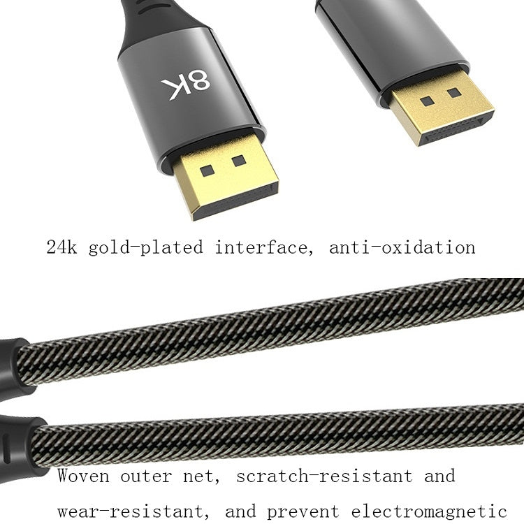 1m DP1.4 Version 8K DisplayPort Male to Male Computer Monitor HD Cable -  by PMC Jewellery | Online Shopping South Africa | PMC Jewellery | Buy Now Pay Later Mobicred