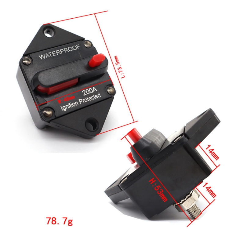 CB10 Car Audio Modified Automatic Circuit Breakerion, Specification: 100A - Fuse by PMC TechLife | Online Shopping South Africa | PMC TechLife | Buy Now Pay Later Mobicred