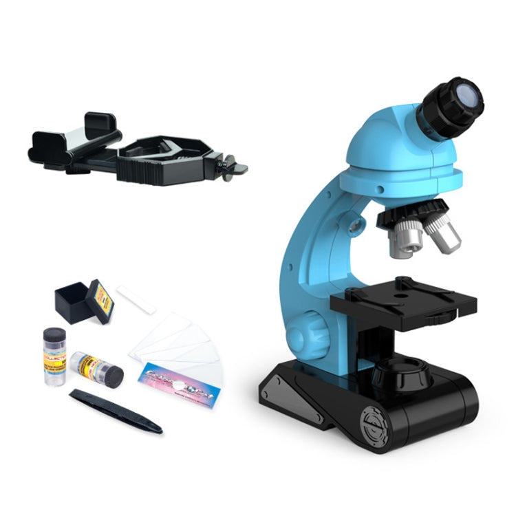 GB002 HD 1200 Times Wide Angle Microscope Children Educational Toys(Blue) - Digital Microscope by PMC TechLife | Online Shopping South Africa | PMC TechLife | Buy Now Pay Later Mobicred