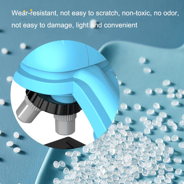 GB002 HD 1200 Times Wide Angle Microscope Children Educational Toys(Blue) - Digital Microscope by PMC TechLife | Online Shopping South Africa | PMC TechLife | Buy Now Pay Later Mobicred