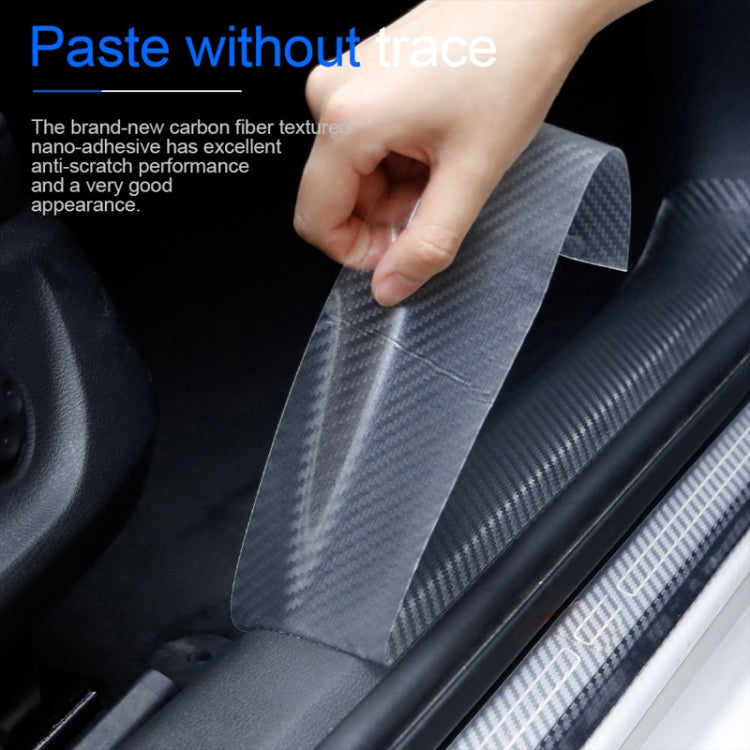 15cm x 10m Car Carbon Fiber Bumper Anti-Collision Strip - Anti Collision Sticker by PMC TechLife | Online Shopping South Africa | PMC TechLife | Buy Now Pay Later Mobicred