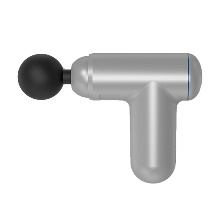 J12A Mini Vibrating Massage Button Type Fascia Gun, Specification: Silver - free shipping - PMC TechLife - Order now!