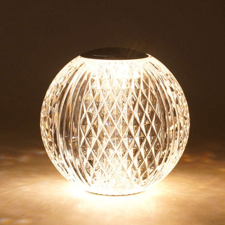 Crystal Ball Small Table Lamp USB Acrylic Night Light, Specification: MT1  110 x 110mm - free shipping - PMc TechLife - Order now!