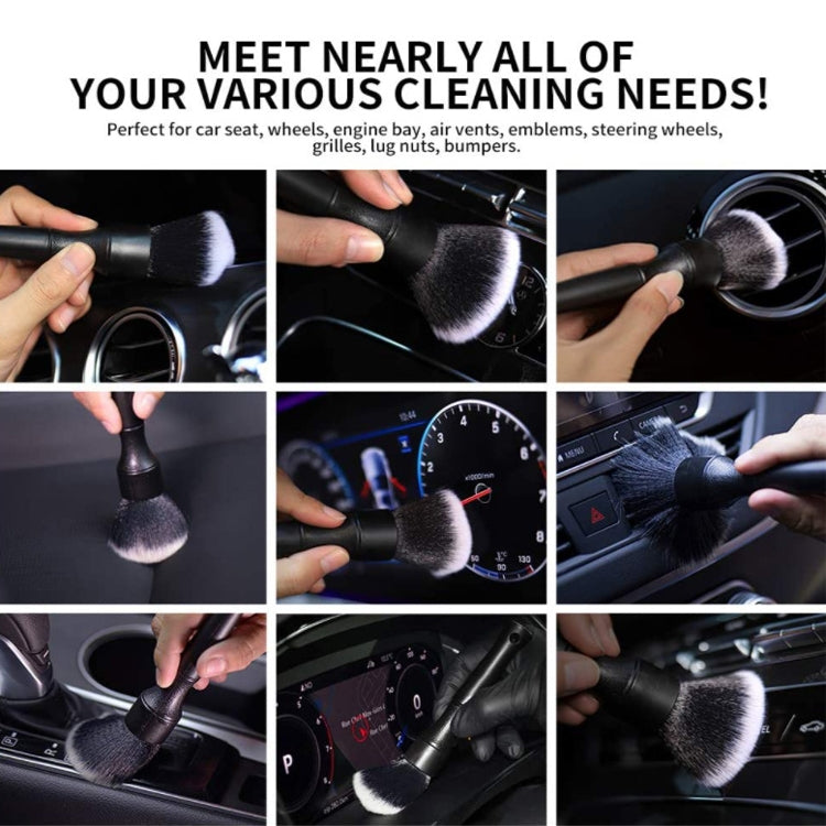Car Air Conditioner Outlet Brush Interior Cleaning Soft Brush, Specification: Small+Large(Black) - Car washing supplies by PMC TechLife | Online Shopping South Africa | PMC TechLife | Buy Now Pay Later Mobicred