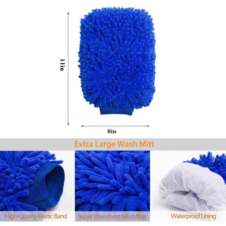 12 PCS / Set Car Tire Slight Cleaning Brush(B) - Car washing supplies by PMC TechLife | Online Shopping South Africa | PMC TechLife | Buy Now Pay Later Mobicred