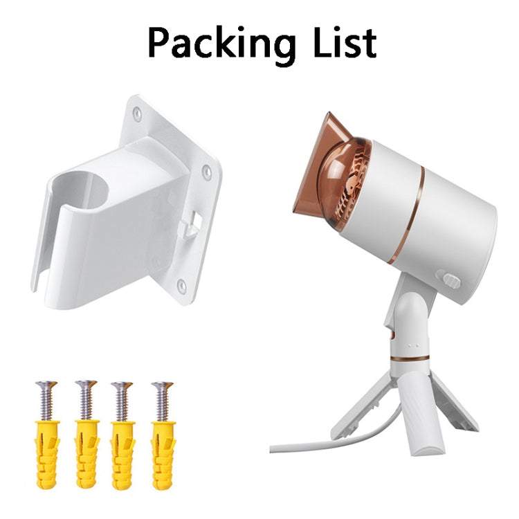 ZMFT-001 Hands-Free Desktop Hair Dryer, Specification: EU Plug(White) - free shipping - PMC TechLife - Order now!