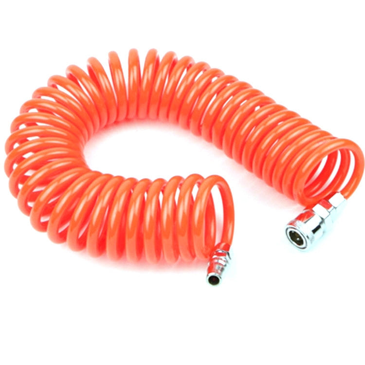 2 PCS Telescopic Plastic High Pressure Air Pump Hose, Length: 6m - Air Intake System by PMC Jewellery | Online Shopping South Africa | PMC Jewellery | Buy Now Pay Later Mobicred