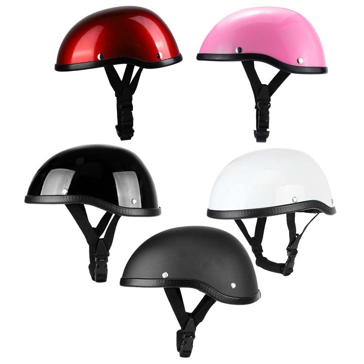 BSDDP A0315 Summer Scooter Half Helmet(Pink) - Protective Helmet & Masks by BSDDP | Online Shopping South Africa | PMC Jewellery | Buy Now Pay Later Mobicred