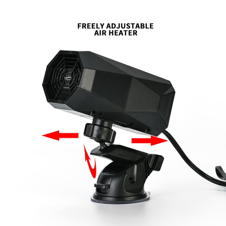 12V Convenient Car Heater Defrosting Snow Defogger(Black) - Heating & Fans by PMC TechLife | Online Shopping South Africa | PMC TechLife | Buy Now Pay Later Mobicred