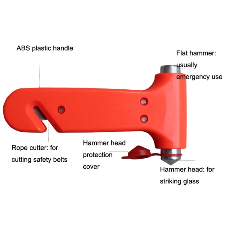18 PCS / Set JT-18 Car Life Hammer Hand Tools Set - Hand Tool Sets by PMC TechLife | Online Shopping South Africa | PMC TechLife | Buy Now Pay Later Mobicred