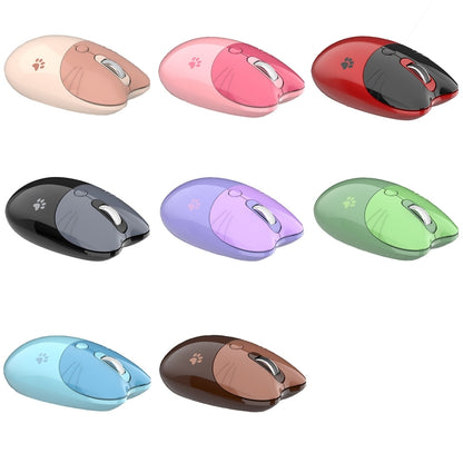 M3 3 Keys Cute Silent Laptop Wireless Mouse, Spec: Bluetooth Wireless Version (Red) - Wireless Mice by PMC Jewellery | Online Shopping South Africa | PMC Jewellery | Buy Now Pay Later Mobicred