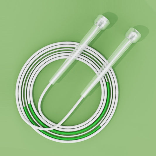 Children Speed Skipping Sports Rope, Style: 3 Sections 2.8m (White Green) - Sporting goods by PMC Jewellery | Online Shopping South Africa | PMC Jewellery | Buy Now Pay Later Mobicred