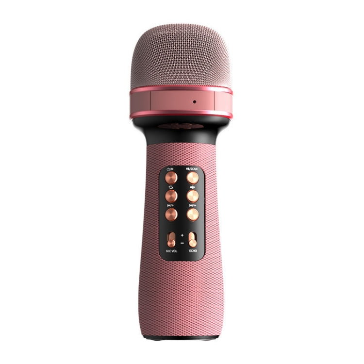 WS898 Live Wireless Bluetooth Microphone with Audio Function(Pink) - Microphone by PMC Jewellery | Online Shopping South Africa | PMC Jewellery | Buy Now Pay Later Mobicred