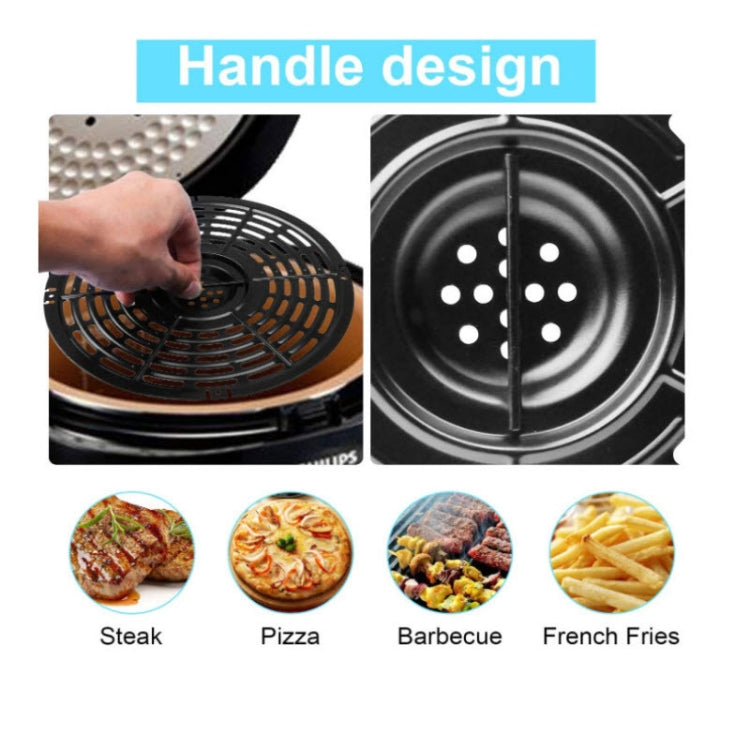 21.6cm Air Fryer Cooking Divider For Fryer Frying Board Steaming Board Grill Pan - Baking mat & Bakewares by PMc TechLife | Online Shopping South Africa | PMc TechLife | Buy Now Pay Later Mobicred