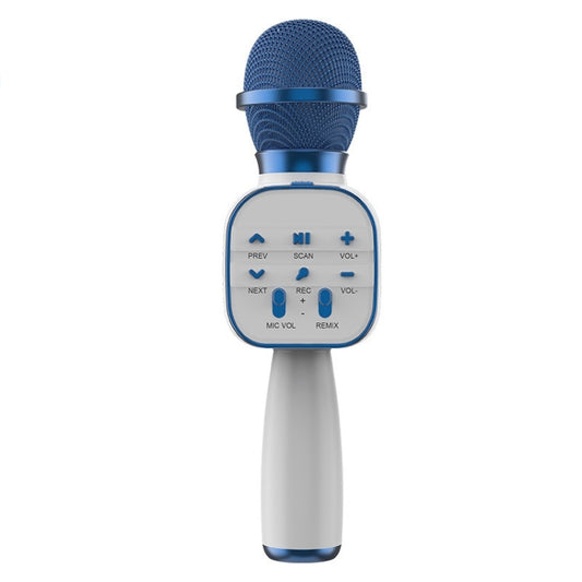 DS813 Live Wireless Bluetooth Microphone(Blue) - Microphone by PMC Jewellery | Online Shopping South Africa | PMC Jewellery | Buy Now Pay Later Mobicred