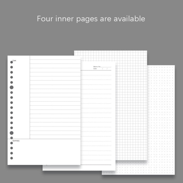 Transparent Matte PP Soft Shell Cover Hand Accountive Page, Style: A5 Horizontal Core - Notebooks by PMc TechLife | Online Shopping South Africa | PMc TechLife | Buy Now Pay Later Mobicred